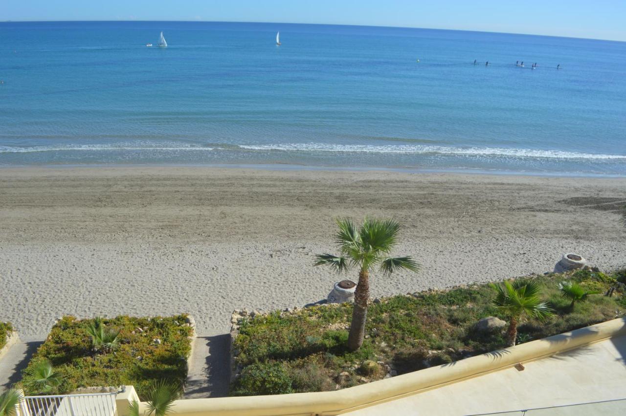 Excepcional Apartamento Amanecer Al Borde De Playa Y Mar, En Chalet Roquetes Alicante Exterior photo